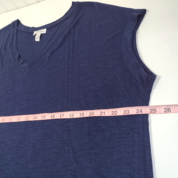 Jessica Simpson Women's Navy Blue Top Size (XXL) - Picture 9 of 9